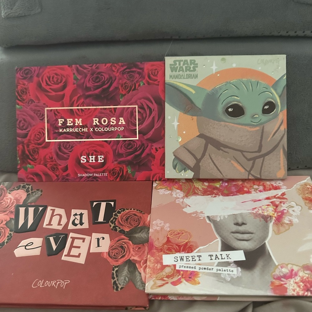 Colourpop bundle of 4x in great condition. All sanitized